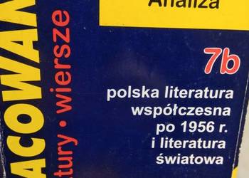 Lektury wiersze 7b polski antykwariat szkolny outlet książki