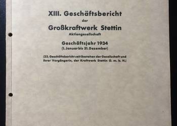 ( 2807 ) Sprawozdanie Roczne Elektrowni Stettin ( 2807 ) Sprawozdanie Roczne Elektrowni Stettin