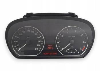 LICZNIK ZEGARY BMW E81 E87 2.0 i Benzyna 182 957km europa
