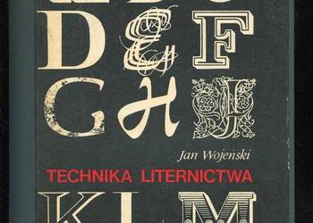 Technika liternictwa  - Wojeński