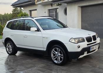 BMW x3 e83 2.0d 177km 2008r 4x4 po lifcie, 319 tys. km, hak, 4 opony gratis