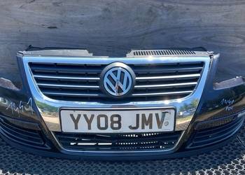 VW PASSAT B6 ZDERZAK PRZÓD CZUJNIKI PDC LC9Z