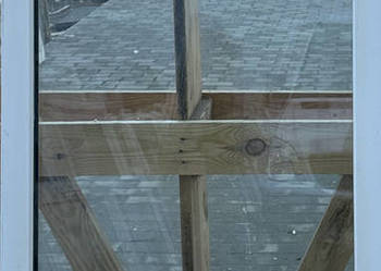 OKNA KacprzaK Witryna 70X126 FIX Używany PCV Plastikowy