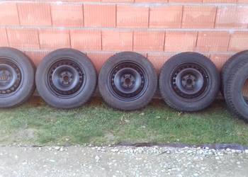 Koła felgi komplet R15 195x65 Vw, Audi 5x105 piasta 57mm