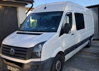 Vw crafter  doka 6 rok 2014 2.0 do klimatyzacja
