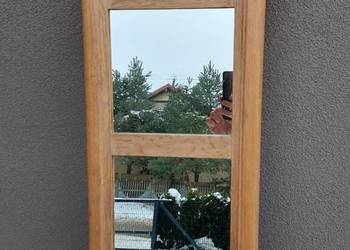 Szafka lustro ze skrzyni starego międzywojennego zegara 1936r F033