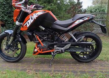 KTM Duke 125 cm3, ABS, 2015 rok, niski przebieg,kat B
