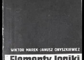 Elementy logiki i teorii mnogości w zadaniach - Wiktor Marek