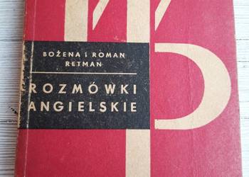 Rozmówki Angielskie Bożena Roman Retman 1967