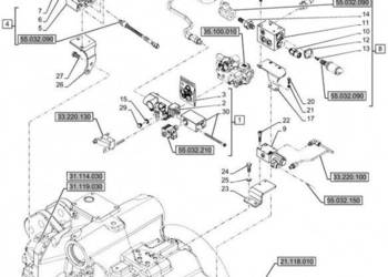 New Holland T6090 T6070 Zawór hydrauliczny 48103223