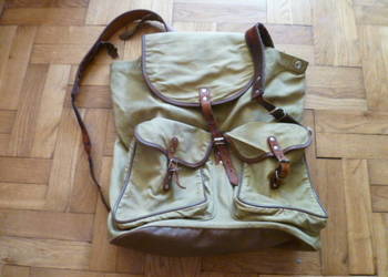 Plecak wojskowy ze stelarzem z PRL Plecak wojskowy ze stelarzem z PRL