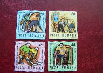 Rumunia 1970 MNH Mi. 2820/23 Sport Hokej