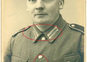 Zdjęcie fotografia żołnierz niemiecki