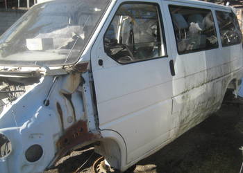 vw t4 98-03r drzwi przód lewe białe