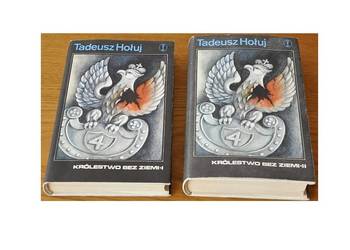 Hołuj - KRÓLESTWO BEZ ZIEMI 2 tomy /fa