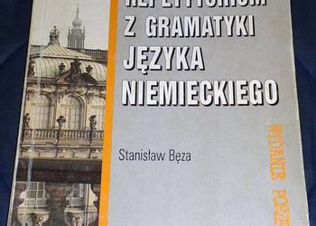 Nowe repetytorium z gramatyki języka niemieckiego. - Stanisław Bęza