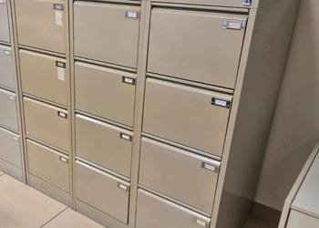 Szafka LITPOL metalowa kartotekowa szuflady Dostępne 3 sztuki
