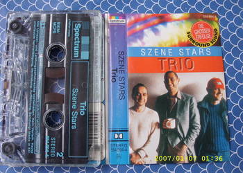 + Kaseta ; SZENE STARS-- TRIO ; SPECTRUM , POLYGRAM.