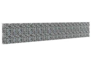 vidaXL Ściana gabionowa z pokrywami, galwanizowana stal(SKU:143584)