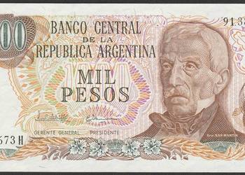 ARGENTYNA 1000 PESOS 1976 - STAN BANKOWY UNC