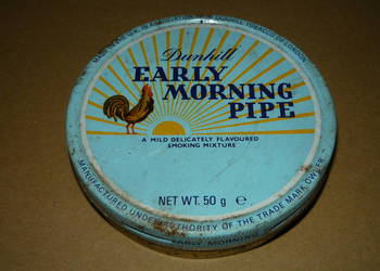 Pudełlko po tytyoniu Dunhill Early Morning Pipe box 50 g