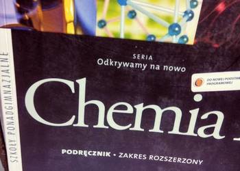 Chemia 1 rozszerzenie podręczniki szkolne Bródno Operon antykwariat naukowy