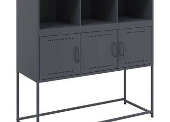 Szafka antracytowa 1005x39x107 cm stal WM-846592