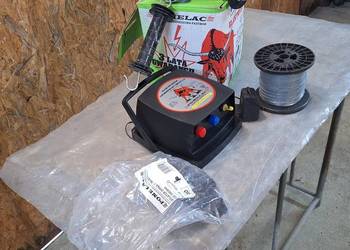 Elektryzator Pomelac EBS 872/M uniwersalny + zasilacz + rolka drutu do past