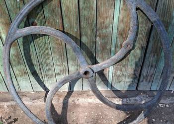 Koła z sieczkarni ręcznej