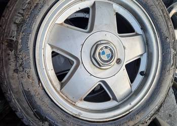 4 Alufelgi BMW 3 E36 E34 Z3 Dekielki Opony Zimowe M+S Uniroyal 195 65 R15