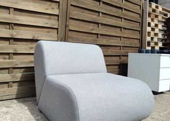 Fotel Soft Line szary nowoczesny Dostępne 2 sztuki
