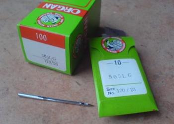 igły maszyn szwalmiczych 505 LG rozmiar 170/23
