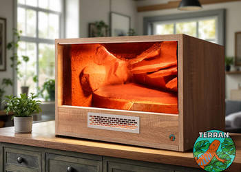 Terrarium nowe ze szkła 80x40x40 Agama gekon wąż od producen