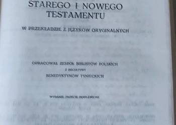 Pismo Święte Starego i Nowego Testamentu III wydanie, Pallotinum 1980
