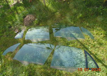 Szyba boczna drzwi prawa lewa przód tył Citroen C3 I 03-09 hatchback