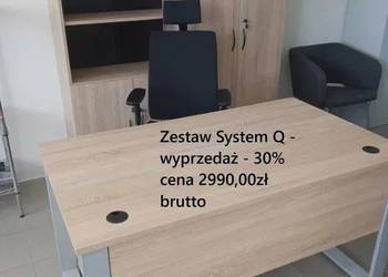 BIURKO, REGAŁ, SZAFA-DĄB SONOMA- WYPRZEADŻ EKSPOZYCJI