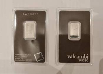 Numizmat Valcambi 5g PT