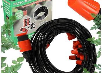 Zraszacz ogrodowy kurtyna wodna mgiełka system nawadniania 20m