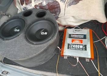Subwoofer skrzynia basowa audio wzmacniacz