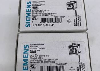 Siemens 3RT1015-1BB41 Stycznik