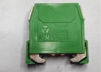 Złączka ochronna WKM4/15 PE , 4mm2,  na szynę Din