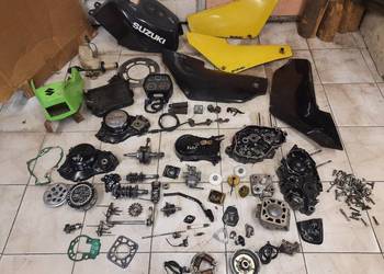 Suzuki RG 80 silnik części RG80 silnikowe wał głowica gaźnik sprzęgło tryby