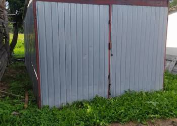 Garaż blaszany 3x5 na budowę II gatunek