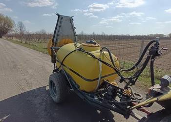 Opryskiwacz sadowniczy Ślęza Pilmet  1000l duży kosz