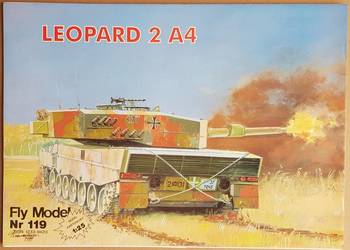 Leopard 2A4, FlyModel nr 119, 1:25, Darmowa wysyłka !