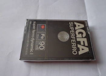 Kaseta magnetofonowa AGFA SUPERFERRO