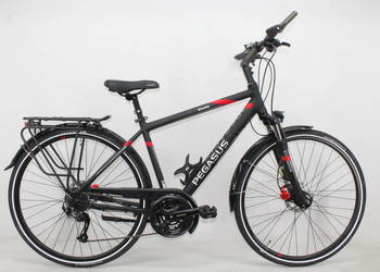 ALU rower męski PEGASUS 24 biegi Koła 28 cali HYDRAULIKA PRĄDNICA