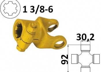 Widłak ciągnikowy 1 3/8-6, na krzyżak 30,2x92 mm 10004