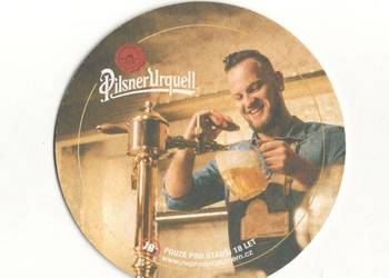 Pilsner Urquell - podstawka do piwa. Nr. 34.