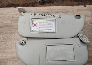 Citroen C4 I słonecznik daszek przeciwsłoneczny